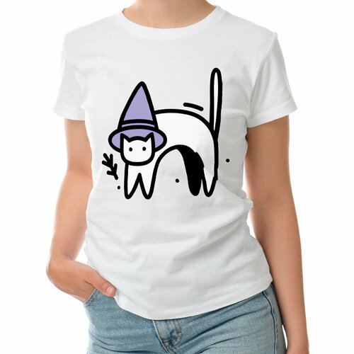 Футболка ROLY, размер S, белый футболка dreamshirts ведьмин кот женская черная 2xl