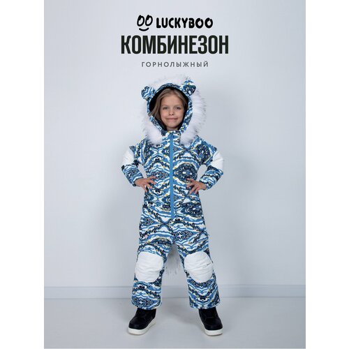 фото Комбинезон luckyboo размер l, синий