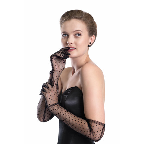 фото Перчатки театр имперских зрелищ, размер 7, черный