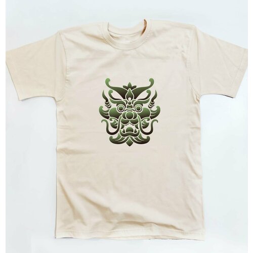 фото Футболка, размер m, бежевый yoha print