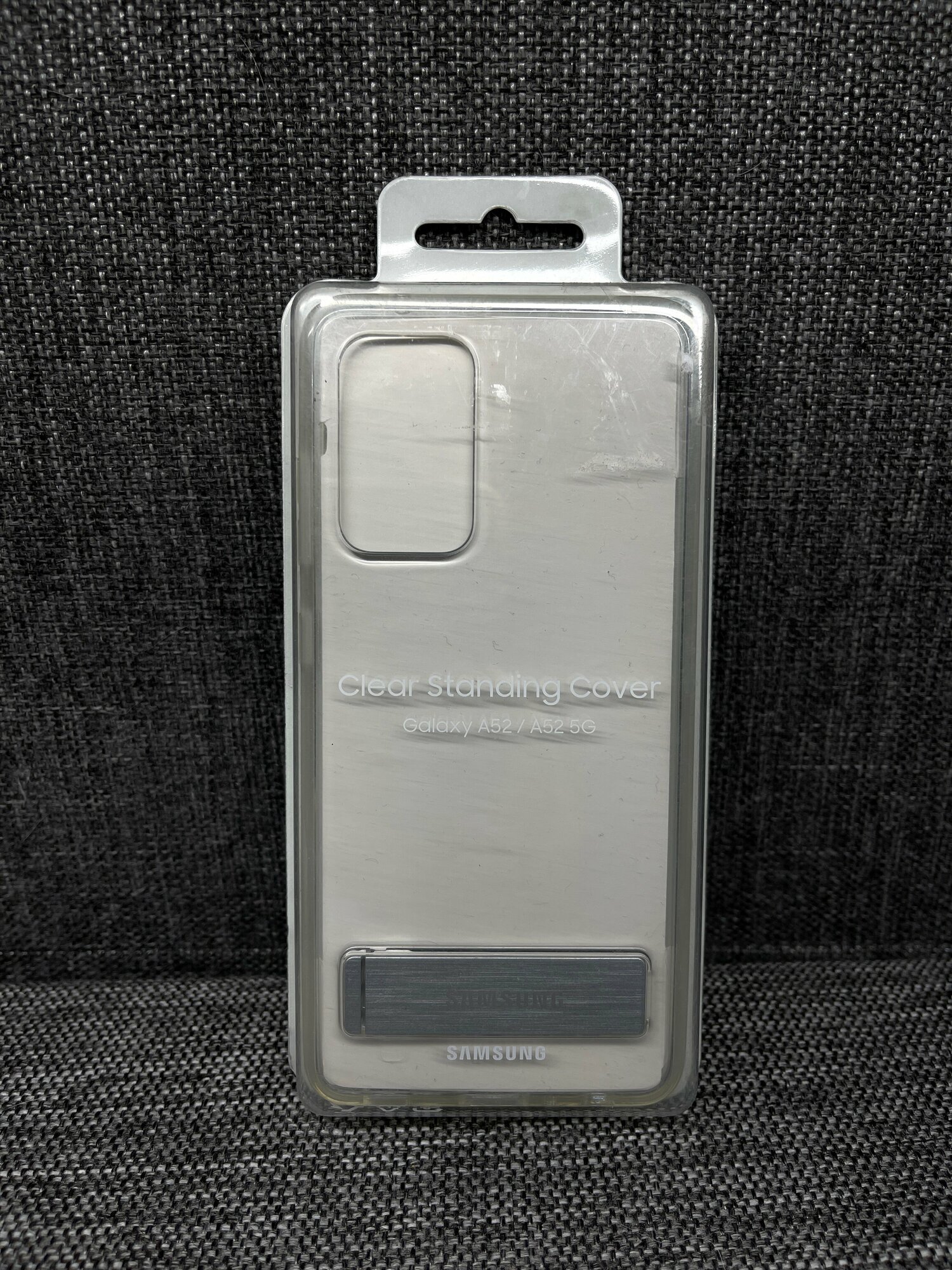 Чехол Clear Standing Cover для SAMSUNG Galaxy A52 / A52 5G, EF-JA525CTEGRU, прозрачный