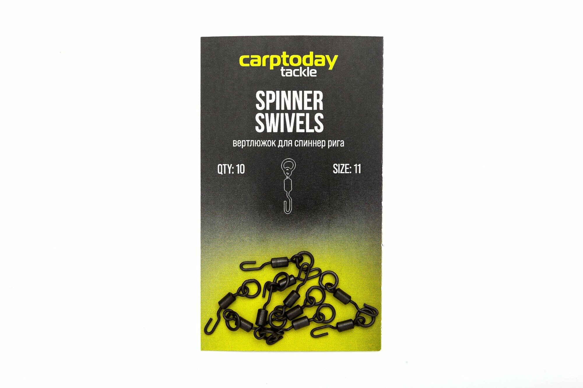 Вертлюжки для спиннер рига Carptoday Tackle Spinner Swivels рыболовные аксессуары вертлюг рыболовный карповая оснастка рыбацкие снасти