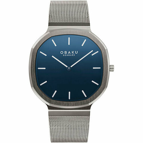 фото Наручные часы obaku, синий, серый