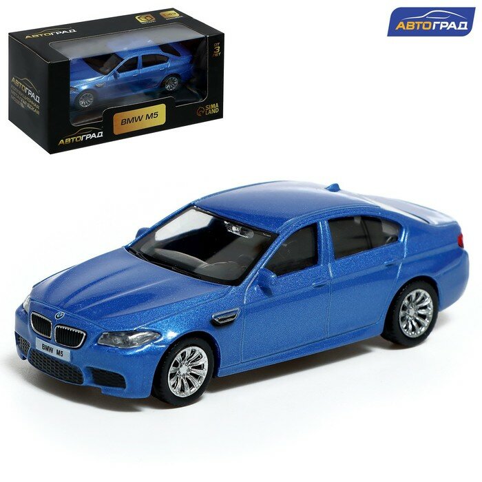 Автоград Машина металлическая BMW M5, 1:43, цвет синий