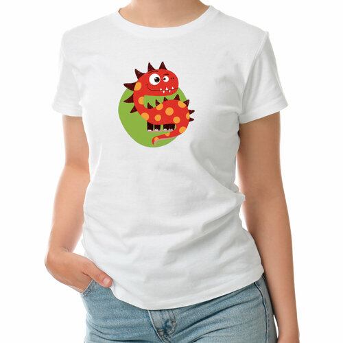 фото Футболка roly, размер s, белый