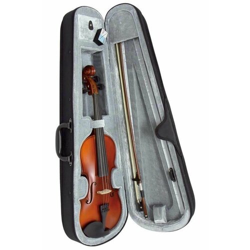 O.M. MONNICH Violin Outfit 1/16 скрипка в комплекте (футляр, смычок, канифоль, подбородник)