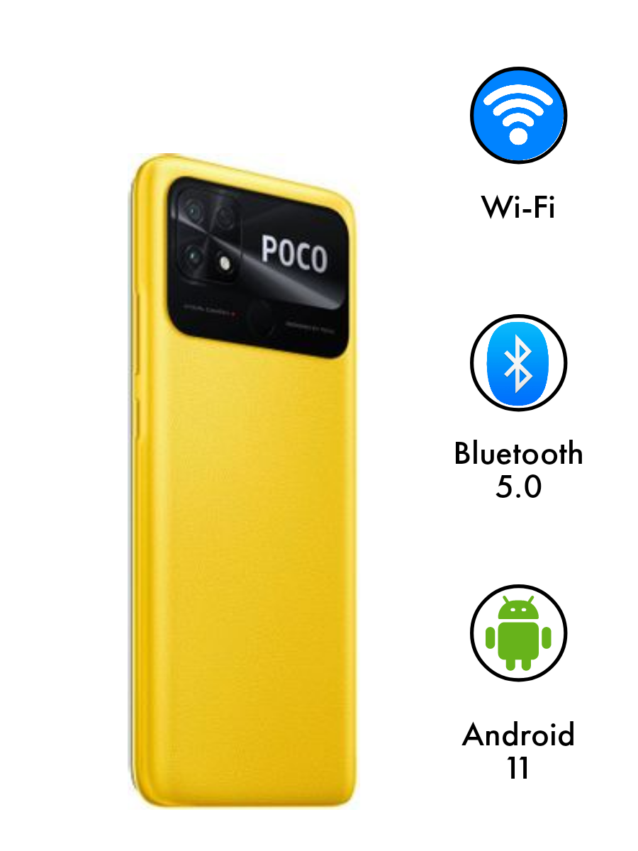 Смартфон Xiaomi (Жёлтый) Poco - фото №11
