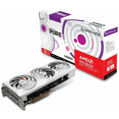 Sapphire Видеокарта Sapphire Radeon RX 7700 XT 12 Гб (11335-03-20G)