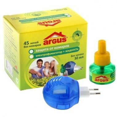 Argus Комплект фумигатор с индикатором + жидкость 45 ночей