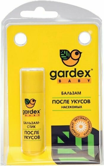 Gardex Baby Детский бальзам-стик после укусов 7 мл