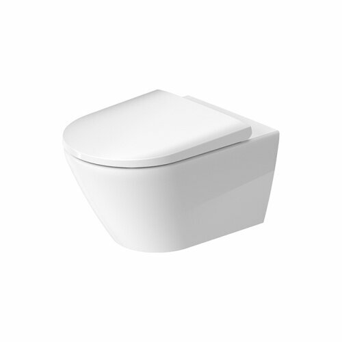 Duravit D-Neo Унитаз подвесной 2577090000, 370 x 540 мм, безободковый, в комплекте с сиденьем 0021690000 цвет: белый (спеццена со склада!)