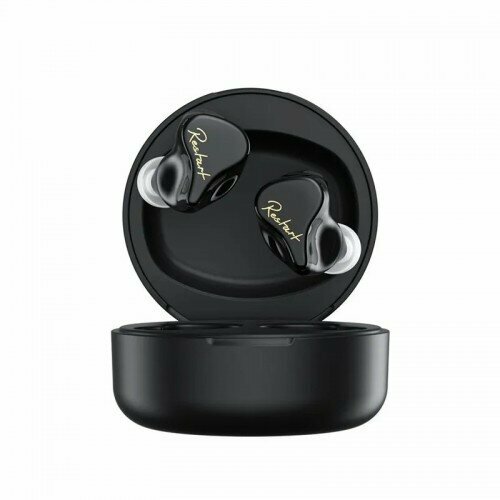 Двухдрайверные беспроводные наушники KZ SKS черные Bluetooth 5190₽