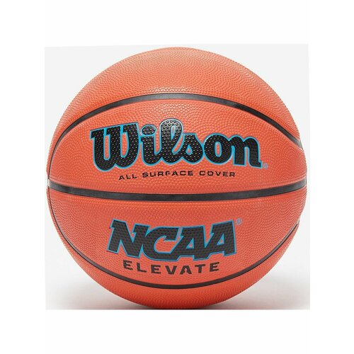 фото Мяч баскетбольный wilson ncaa elevate, wz3007001xb5, размер 5, резина, бутиловая камера, оранжевый-черный