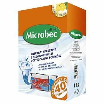 Microbec Ultra Препарат для септиков выгребных ям и дачных туалетов 1 кг