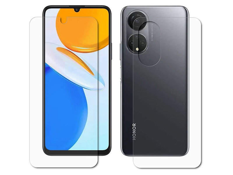 Гидрогелевая пленка LuxCase для Honor X7 0.14mm Matte Front and Back 90602 - фото №1