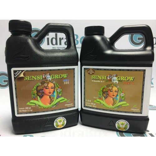 Sensi Coco Grow A+B 0,5 л | Advanced Nutrients удобрение advanced nutrients sensi coco grow a b 1 л для растений