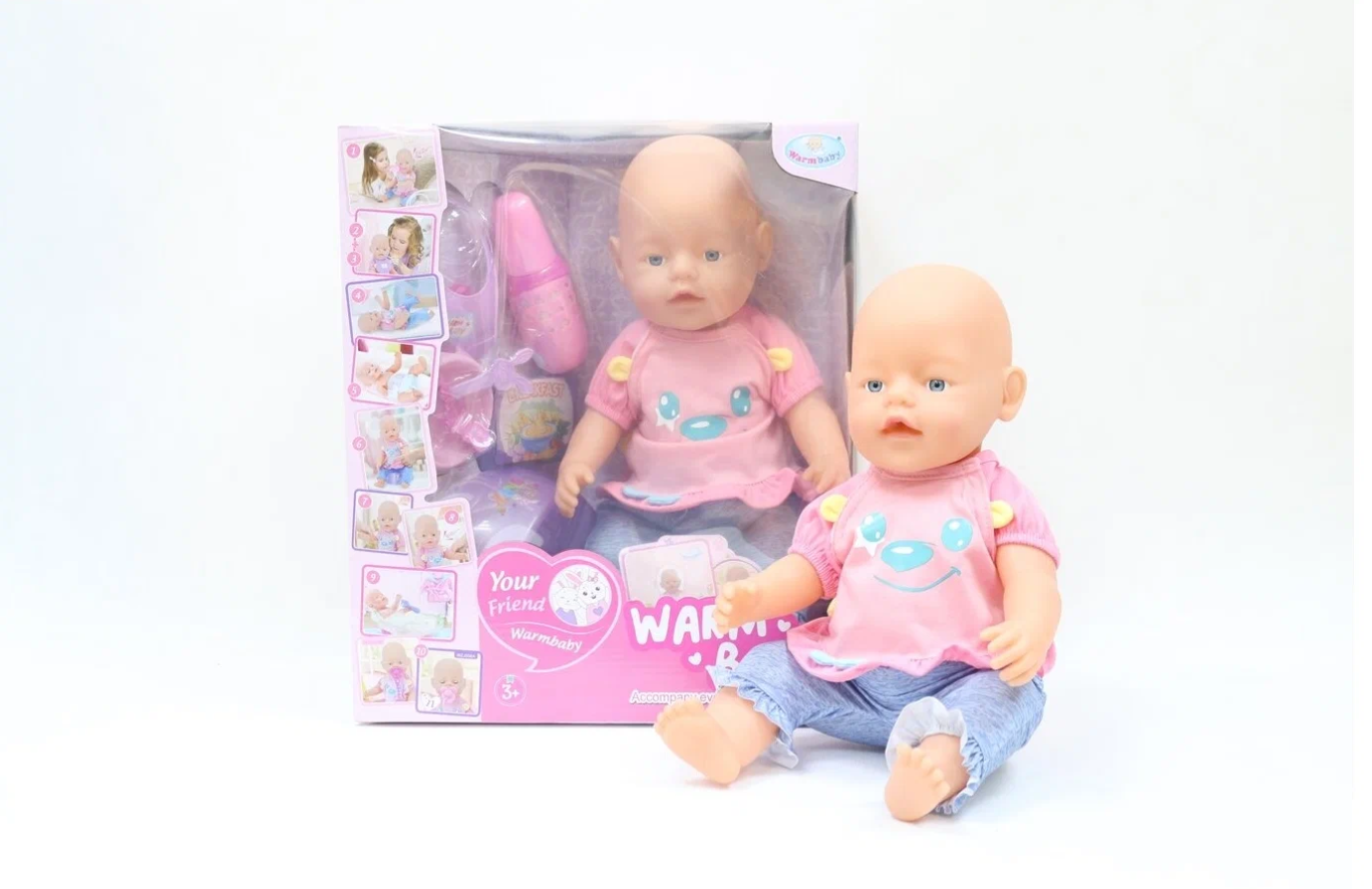 Кукла-пупс с аксессуарами для девочек, играем в дочки-матери, кукла ребенок WZJ058B-576