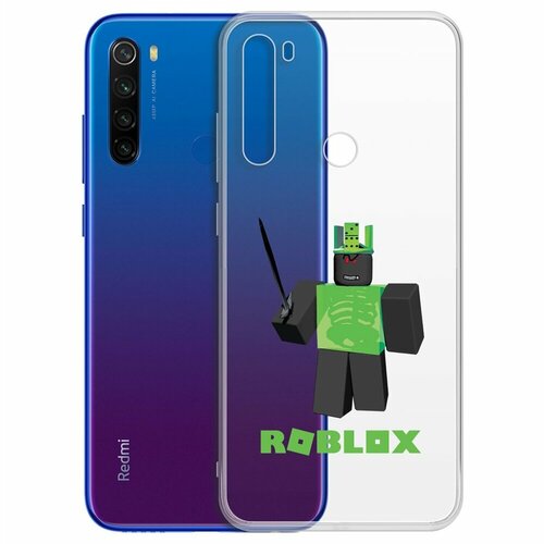 Чехол-накладка Krutoff Clear Case Roblox-1x1x1x1x1 для Xiaomi Redmi Note 8T чехол накладка krutoff clear case roblox 1x1x1x1x1 для xiaomi redmi note 10 note 10s