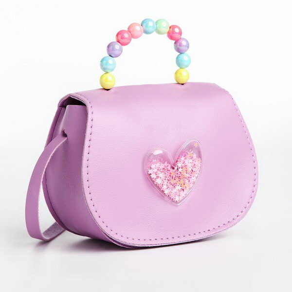 фото Сумка детская на магните, цвет сиреневый