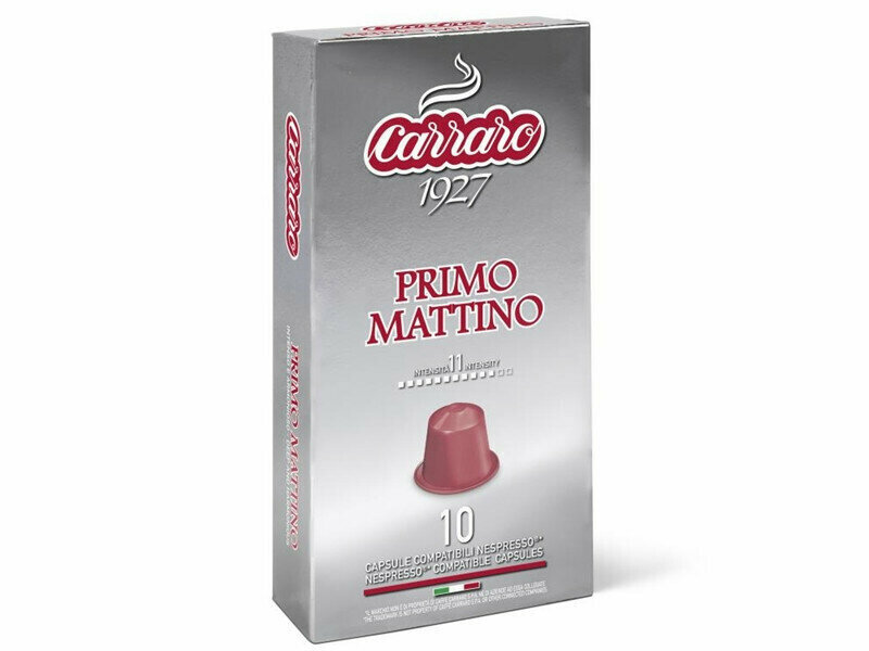 Carraro Primo Mattino 10шт стандарта Nespresso