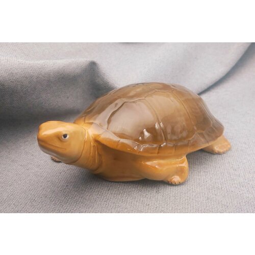 Статуэтка Черепаха большая, фарфор, роспись, Сциталис, Россия, 2000-2020 гг.