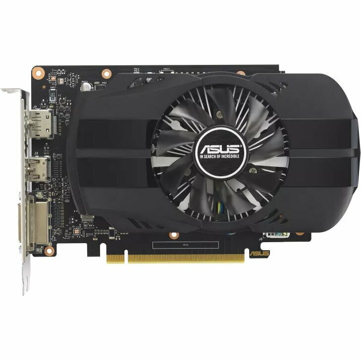 Видеокарта ASUS Phoenix GeForce GTX 1630 4 ГБ GDDR6 EVO (PH-GTX1630-4G-Evo) (90YV0I53-M0NA00)