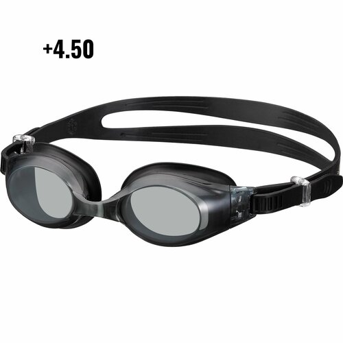 Очки для плавания с диоптриями VIEW Platina Swipe V-580ASA BK (+4.50)