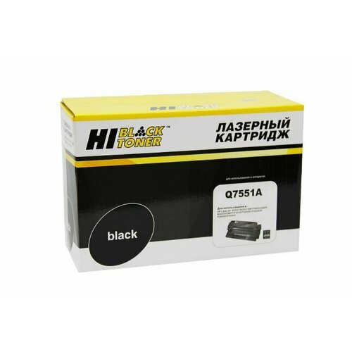 Картридж Hi-Black (HB-Q7551A) для HP LJ P3005/M3027MFP/M3035MFP, 6,5K hp q7812 67906 ремкомплект fuser maintenance kit печка в сборе вал переноса ролики тормозные площадки [5851 4021 5851 4017 q7812 67904 q7812 67902] для lj p3005 m3027mfp m3035mfp