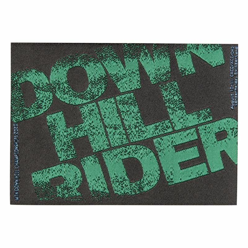 Термоаппликация HKM "Down hill rider" черный