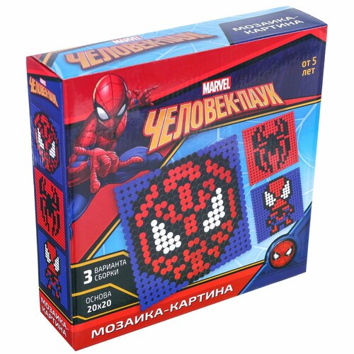 Конструктор-картина Человек-паук 3 варианта сборки 805₽