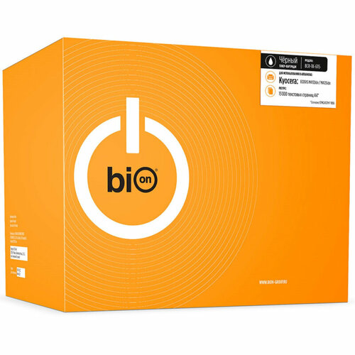 bion cartridge bion bcr tk 3060 картридж для kyocera Тонер-картридж Bion TK-6115 для Kyocera ECOSYS (15000 стр.), Черный