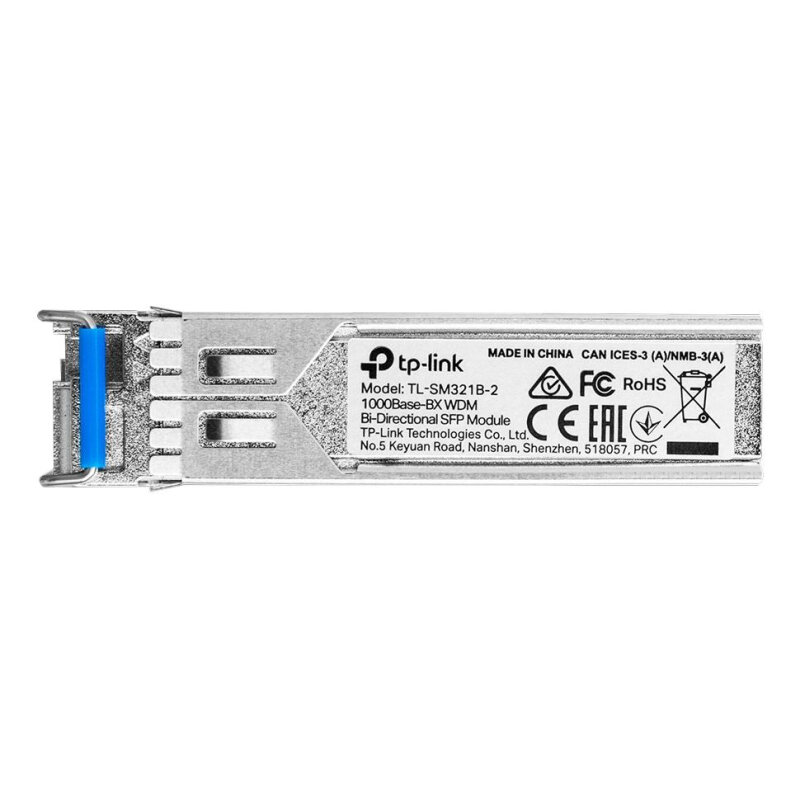 Трансивер TP-Link 1000Base-BX WDM Bi-Directional SFP, 2km (TL-SM321B-2)