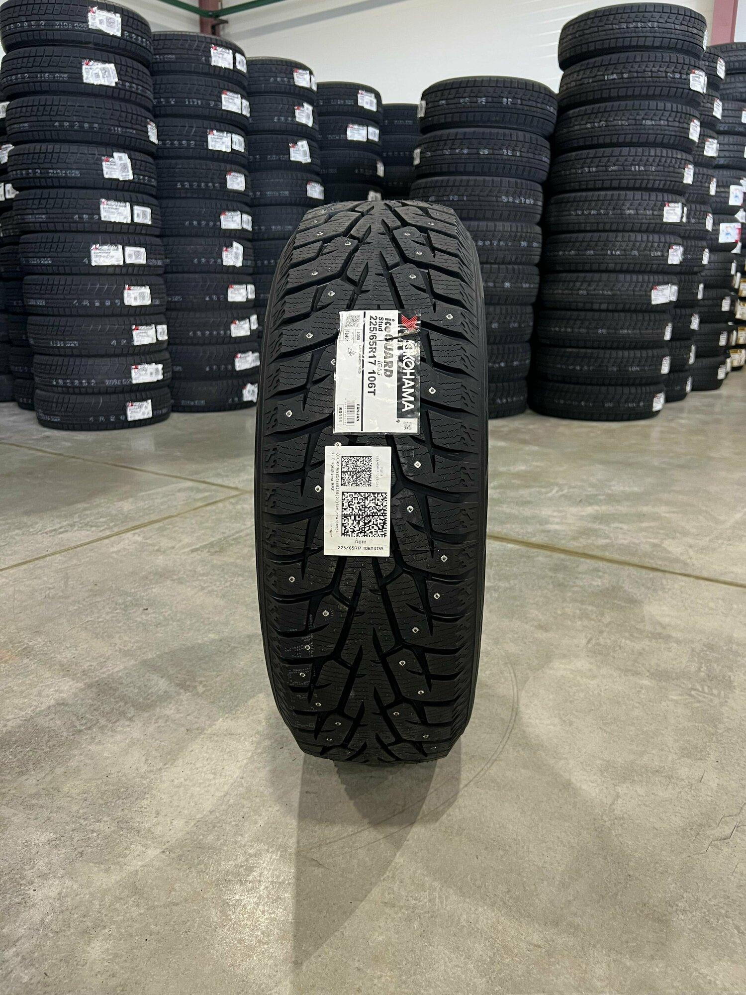 Yokohama Ice Guard IG55 225/65 R17 106T зимняя - фотография № 20