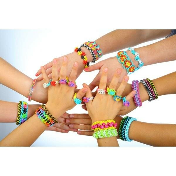 Rainbow Loom Персидская коллекция белый - фото №9