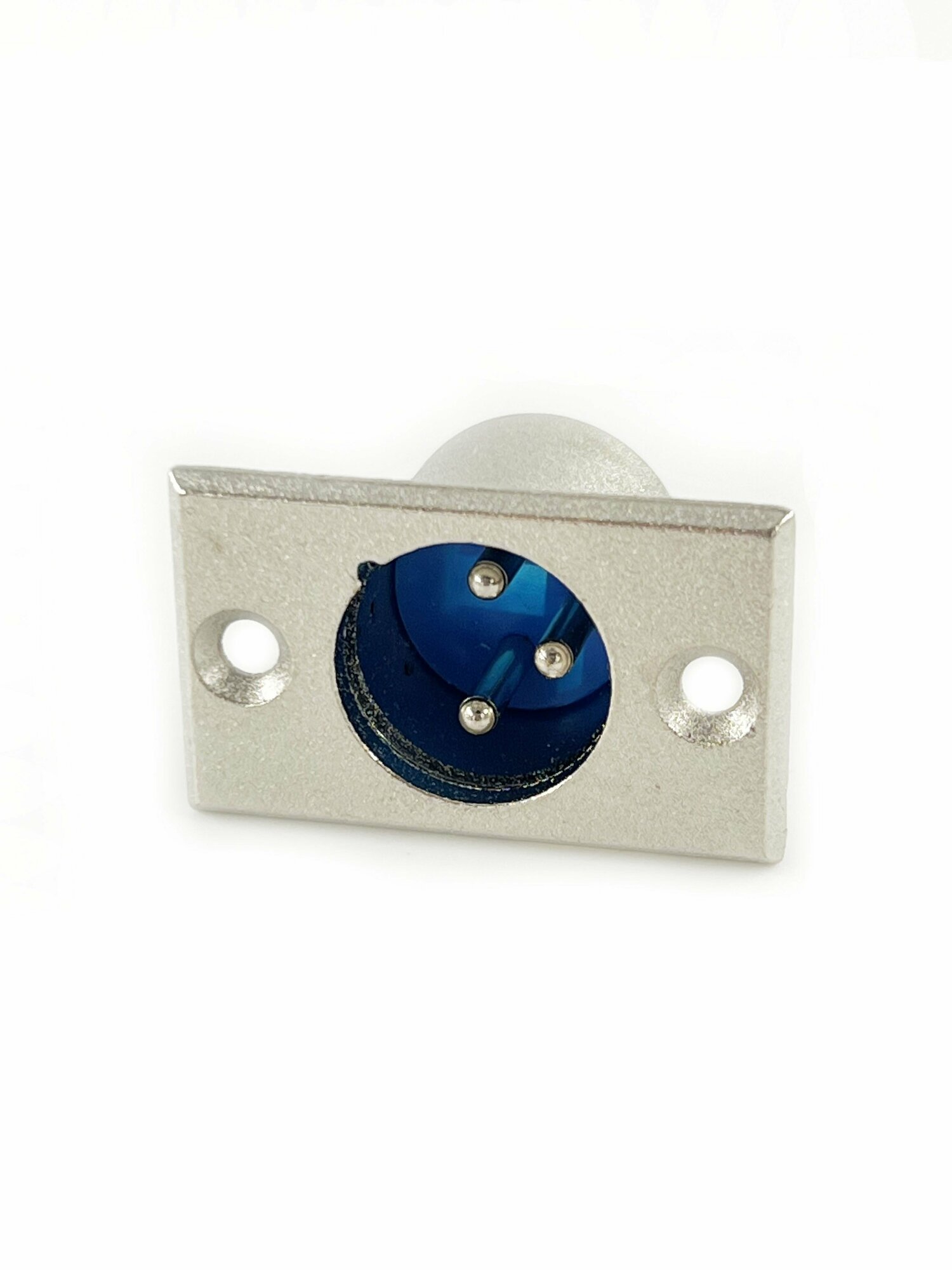Разъем XLR 3 Pin штекер металл на корпус( 1 штука)