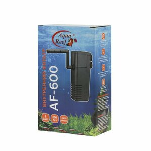 Фильтр-помпа Aqua Reef AF-600, 8Вт, 600л/ч (для аквариума 50-100л)