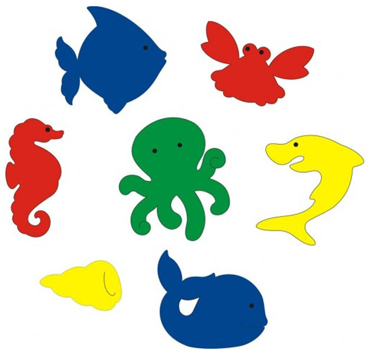 фото Флексика Мозаика мягкая "Подводный мир"