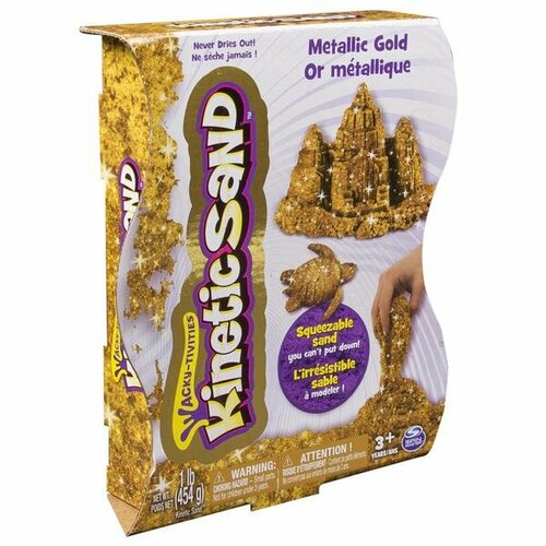 Kinetic Sand Песок для лепки металлик, в асс-те kinetic sand песок кинетический 127 г коричневый 6046626