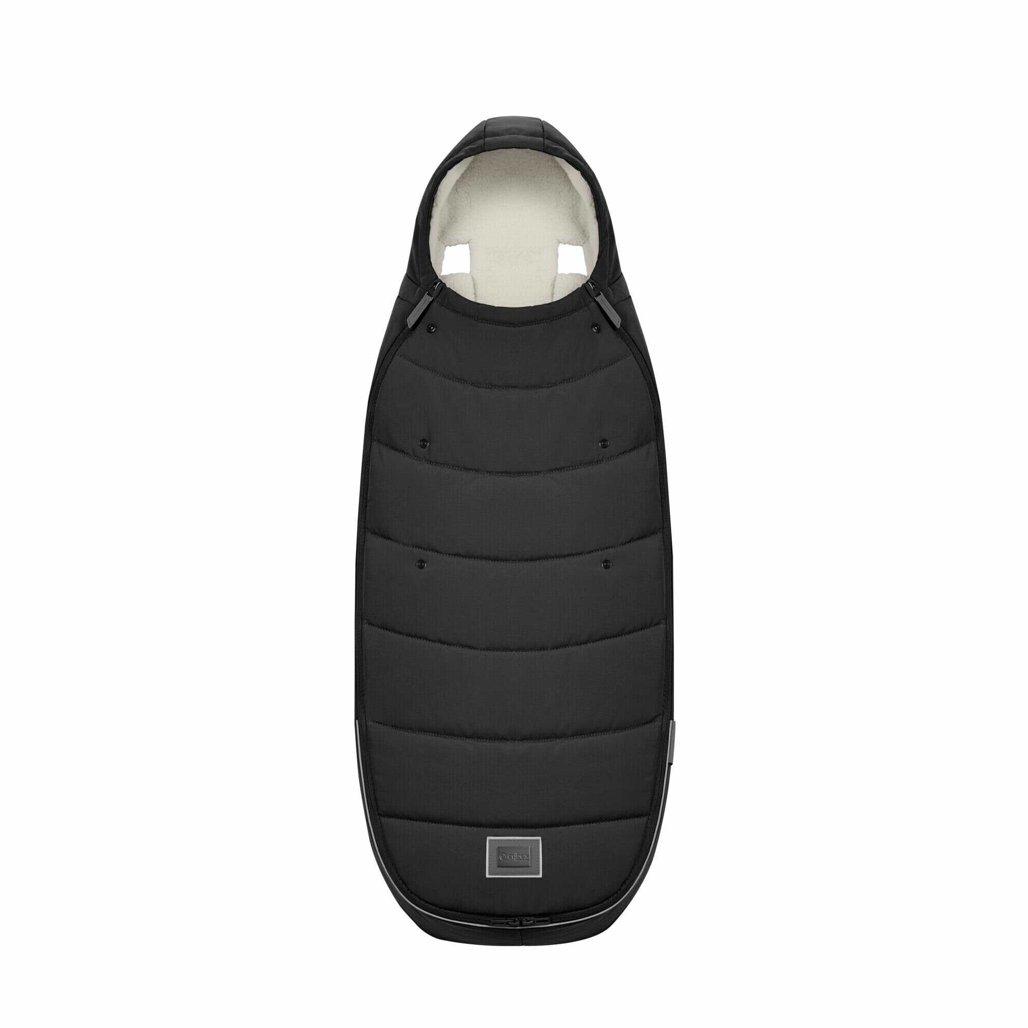 Утепленная накидка на ножки для колясок Cybex Priam и Mios модель 2024 года цвет Sepia Black — фото 1