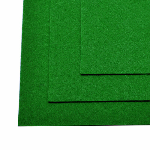 Фетр листовой мягкий IDEAL 1,4мм 20х30см FLT-WP689 уп.10 листов цв.689 зеленый