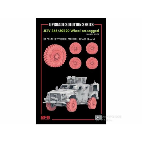 Wheel set-sagged for JLTV