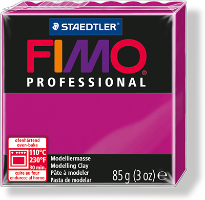 Полимерная глина FIMO Professional 210 (чисто-пурпурный) 85г