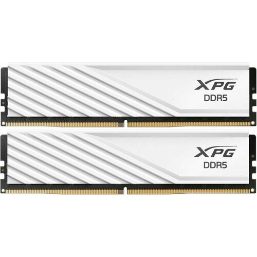   32Gb DDR5 6400MHz ADATA XPG Lancer Blade White (2x16Gb KIT) (AX5U6400C3216G-DTLABWH)