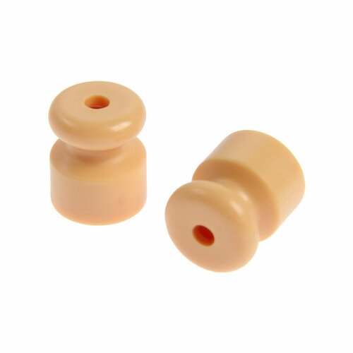 Изолятор для провода роликовый цвет сосна 100 шт 981₽