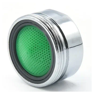 Изображение LS Насадка на кран смеситель металлическая с бесшумным аэратором с наружней резьбой28 мм