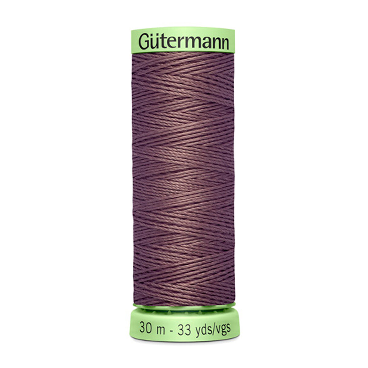 Нитки швейные Top Stitch 30/30 м для декоративной отстрочки, 100% полиэстер, Gutermann 744506 (127 тёмный серо-сиреневый), 5 шт