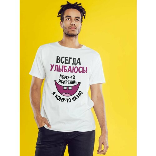 фото Футболка, размер 2xl, белый нет бренда