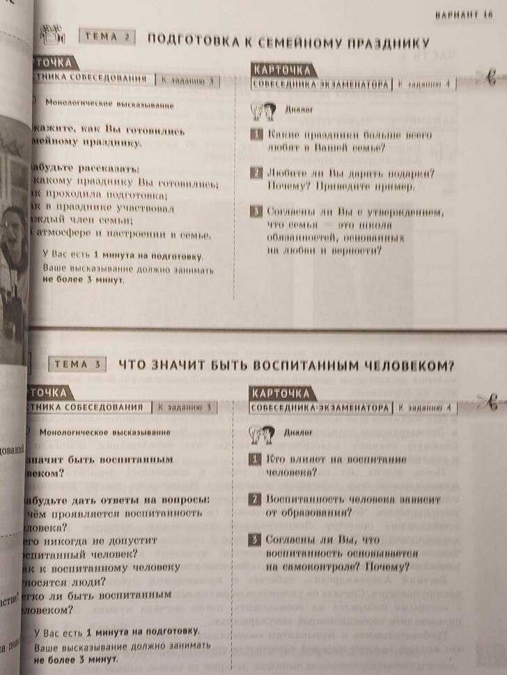 ОГЭ-2024. Русский язык. Итоговое собеседование: типовые варианты: 36 вариантов - фото №11