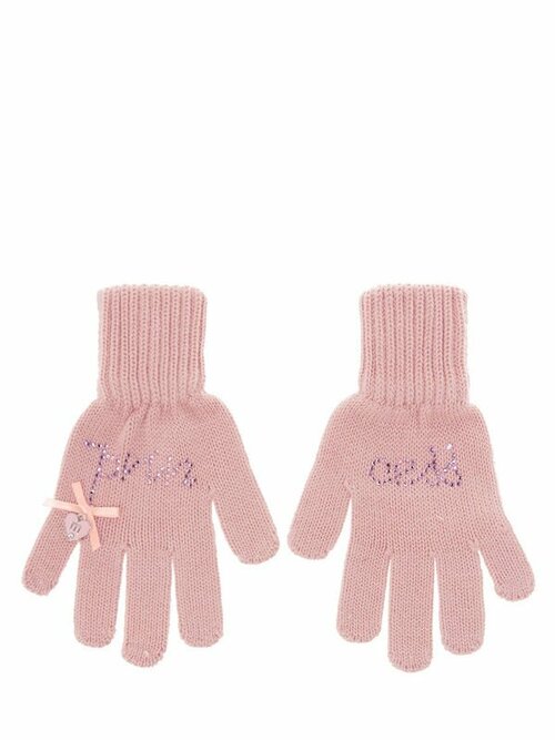 Перчатки mialt, размер 6-8 лет, розовый