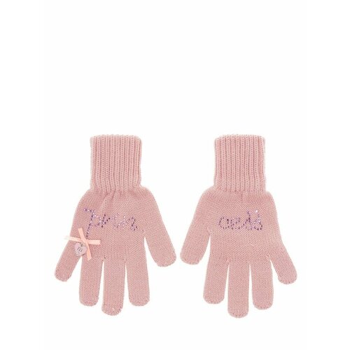 Перчатки mialt, размер 6-8 лет, розовый